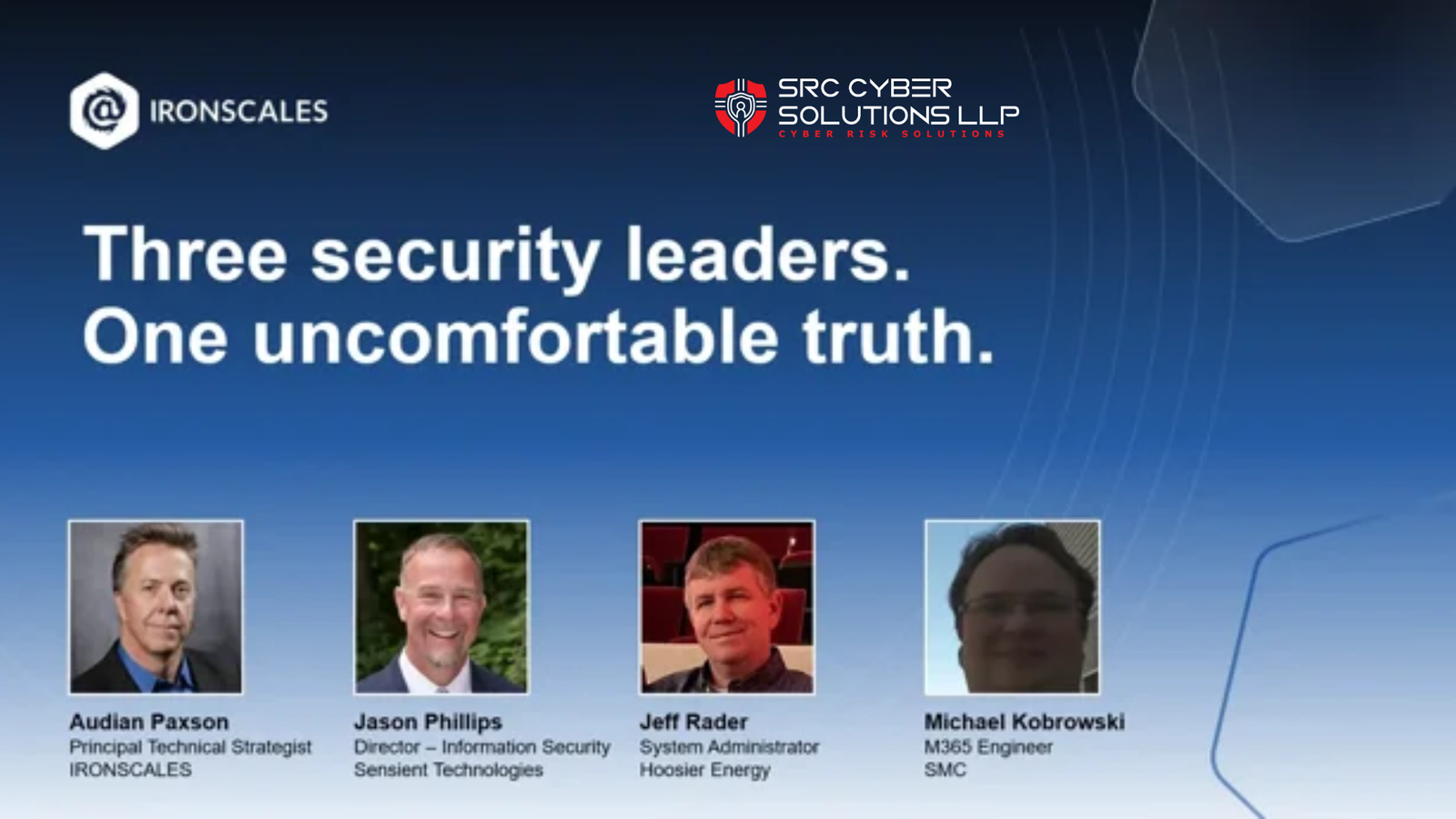 Three Security Vets Drop Uncomfortable SEG Truths